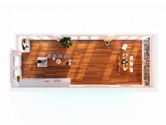 CG-Presentations - Producten - Plattegrond - 3D Layout