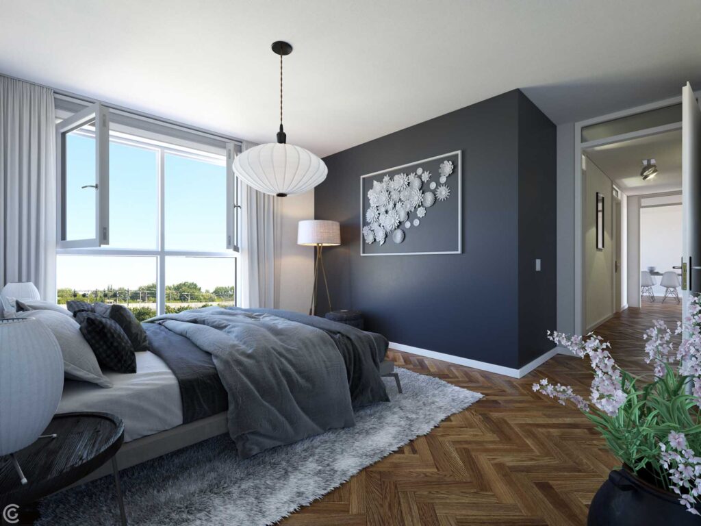 Architectuur - Artist impressions Amulet Slaapkamer