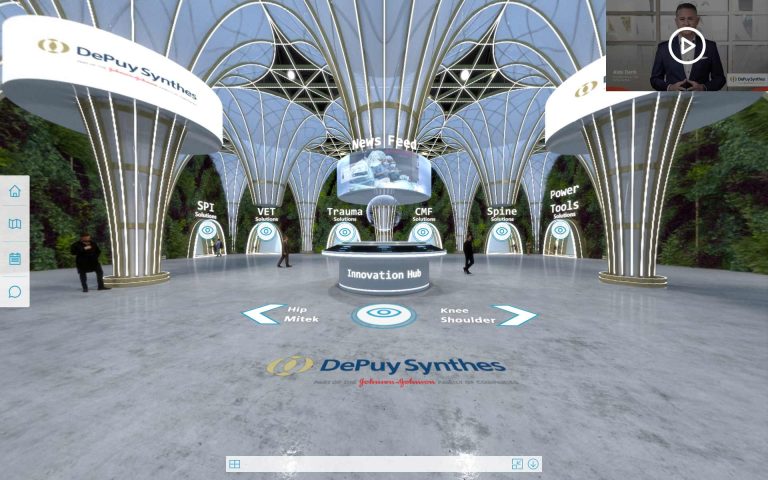 CG-Presentations - Product, Standbouw, Video & Animatie, VR 360 - Johnson & Johnson Davos - Innovation Hub - VR - Virtual Reality