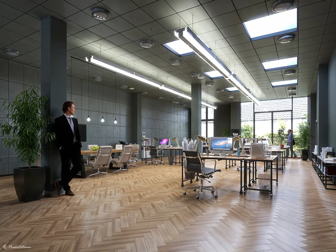 Laserscan 3D impressie Korte Vijverberg