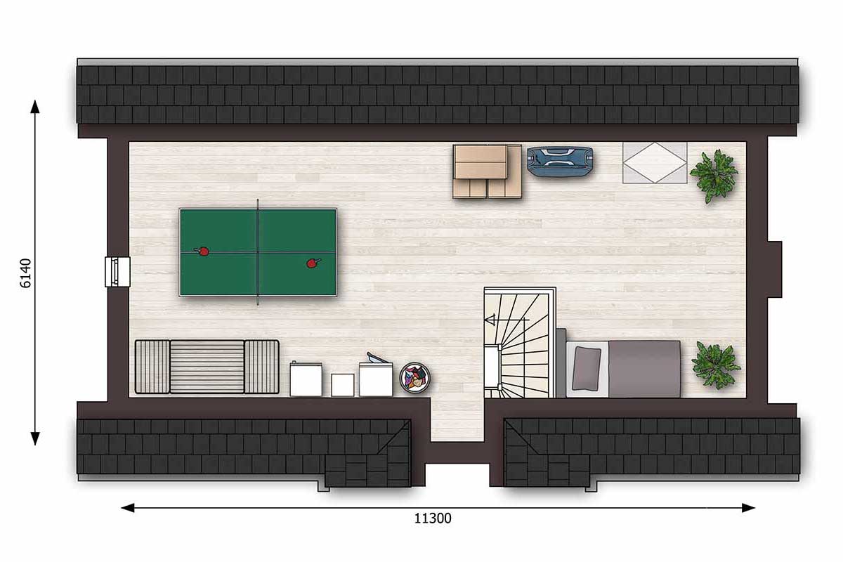 CG-Presentations - Producten - Plattegrond - 2D