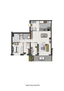 CG-Presentations - Architectuur - Plattegronden - Valley Towers - Jutsefasehof - Plattegrond-Valley-Towers-Type-B1B