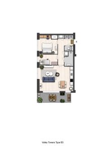 CG-Presentations - Architectuur - Plattegronden - Valley Towers - Jutsefasehof - Plattegrond-Valley-Towers-Type-B3