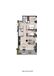 CG-Presentations - Architectuur - Plattegronden - Valley Towers - Jutsefasehof - Plattegrond-Valley-Towers-Type-B4
