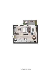CG-Presentations - Architectuur - Plattegronden - Valley Towers - Jutsefasehof - Plattegrond-Valley-Towers-Type-E4