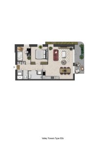 CG-Presentations - Architectuur - Plattegronden - Valley Towers - Jutsefasehof - Plattegrond-Valley-Towers-Type-E5b