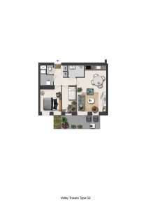CG-Presentations - Architectuur - Plattegronden - Valley Towers - Jutsefasehof - Plattegrond-Valley-Towers-Type-G2