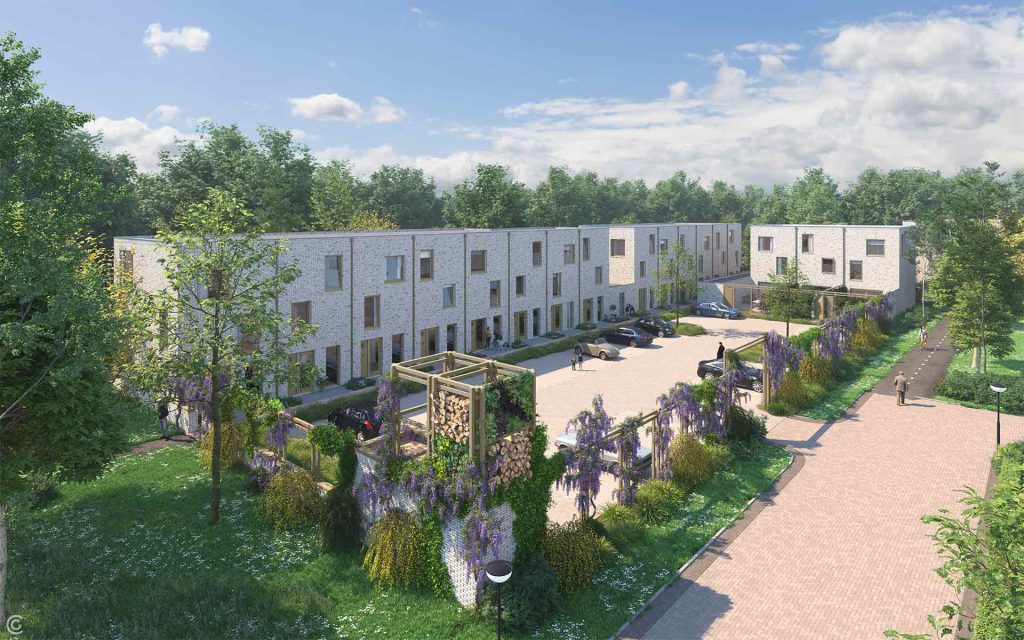 CG-Presentations - Architectuur - Plattegronden - Vogelvlucht Visualisatie 2