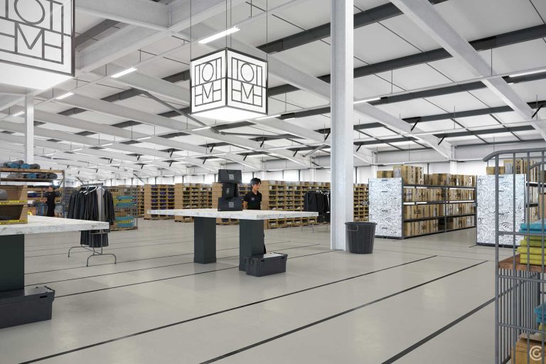 CG-Presentations - Architectuur, Artist Impressions, Product - Warehouse Totême - Warehouse Interior Toteme Cam1 Def2