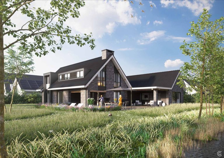 CG-Presentations - Architectuur - Bunschoten - exterieur Visual