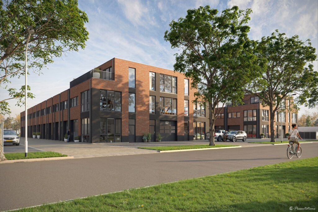 3D Impressie Exterieur Wijchen Gebouw1 N