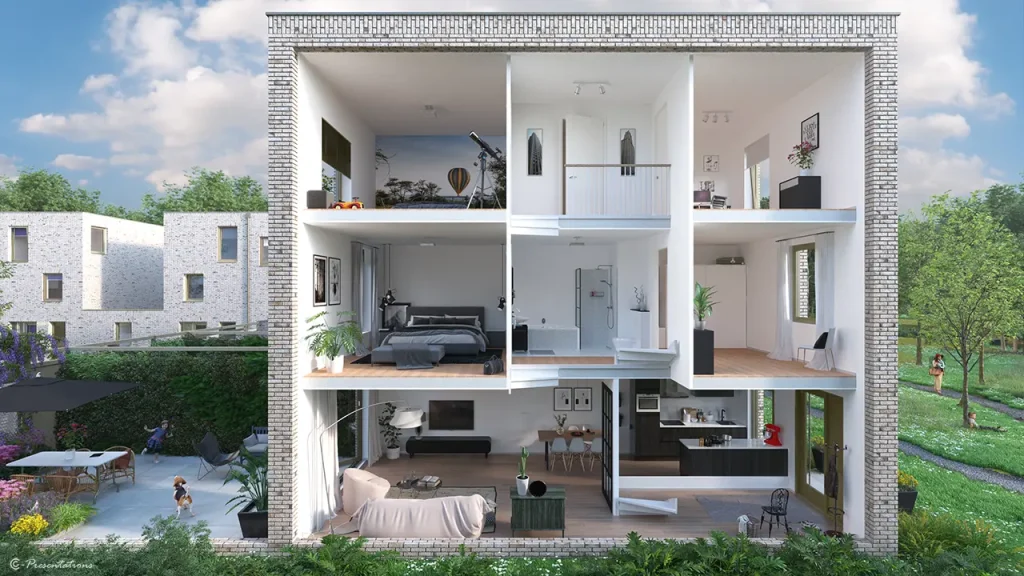 Waar hangt de doorlooptijd van een 3D visualisatie vanaf?