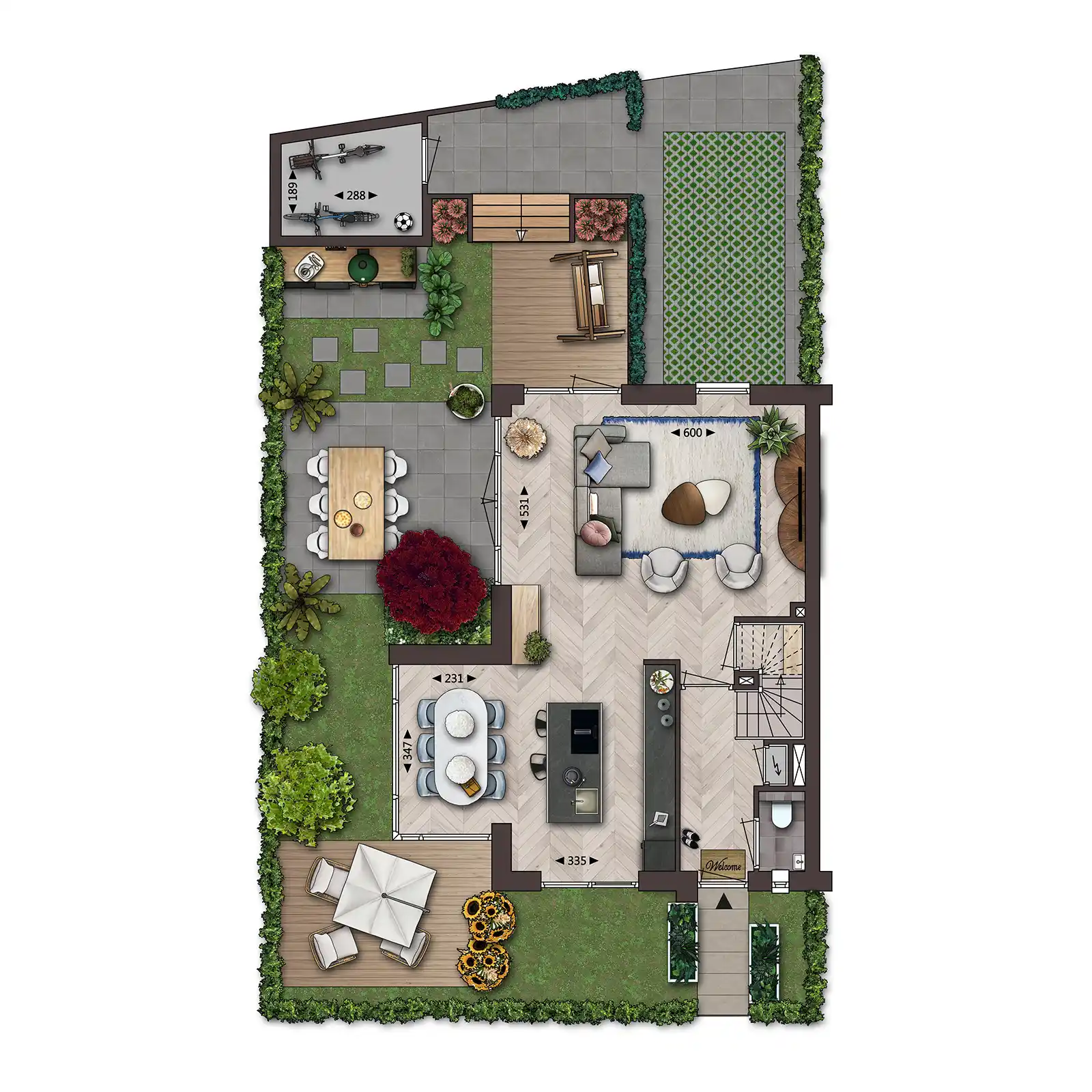 Verschil tussen technische plattegrond en sfeerplattegrond