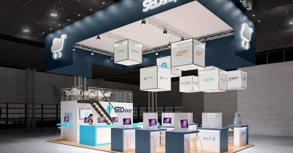 CG-Presentations - Producten -3D beursstand impressie