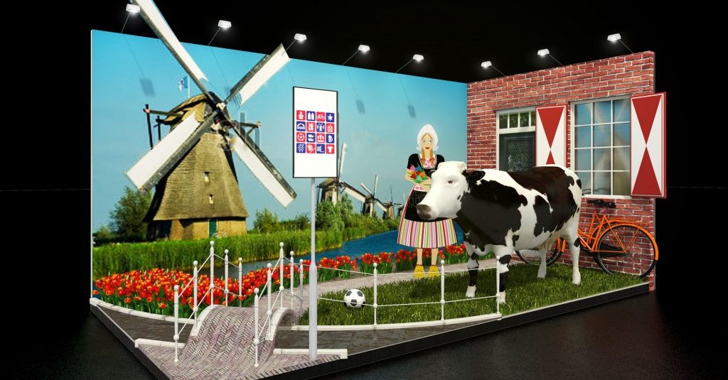 3D beursstand impressie - CG-Presentations - Producten - EU Kijkdoos NL