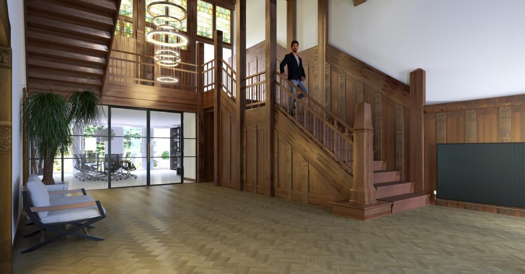 CG-Presentations - Architectuur - 3D - Korte Vijverberg - Hal cam1 def2 website