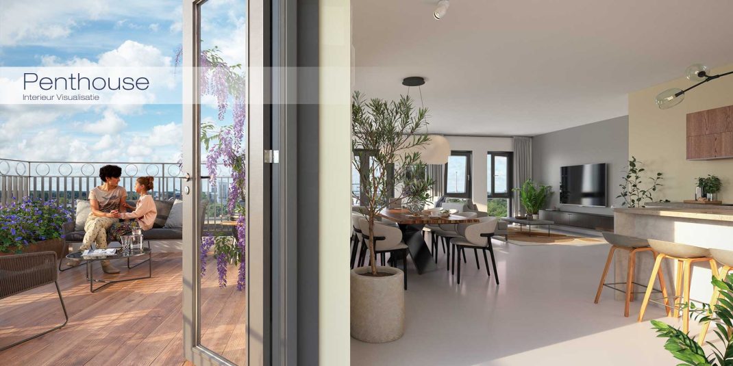 CG-Presentations - officiële website - Interieur Visualisatie Penthouse