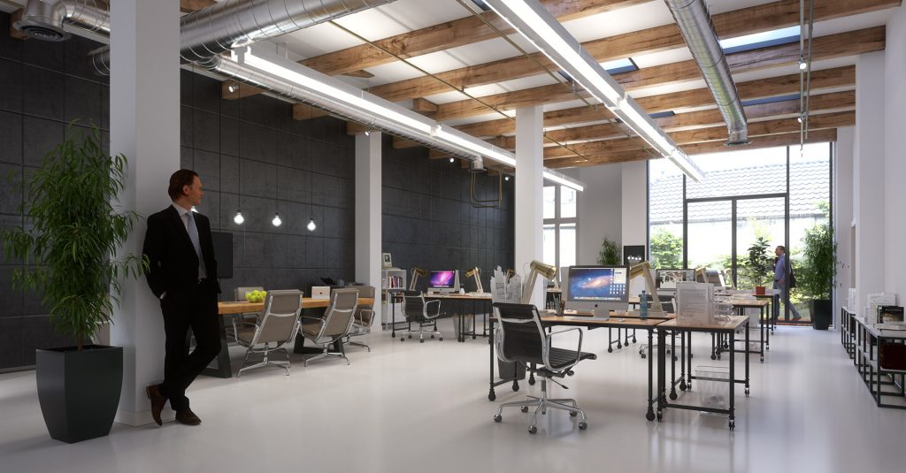 CG-Presentations - Architectuur - 3D - Korte Vijverberg - Kantoor ruimte def1 cam1 M